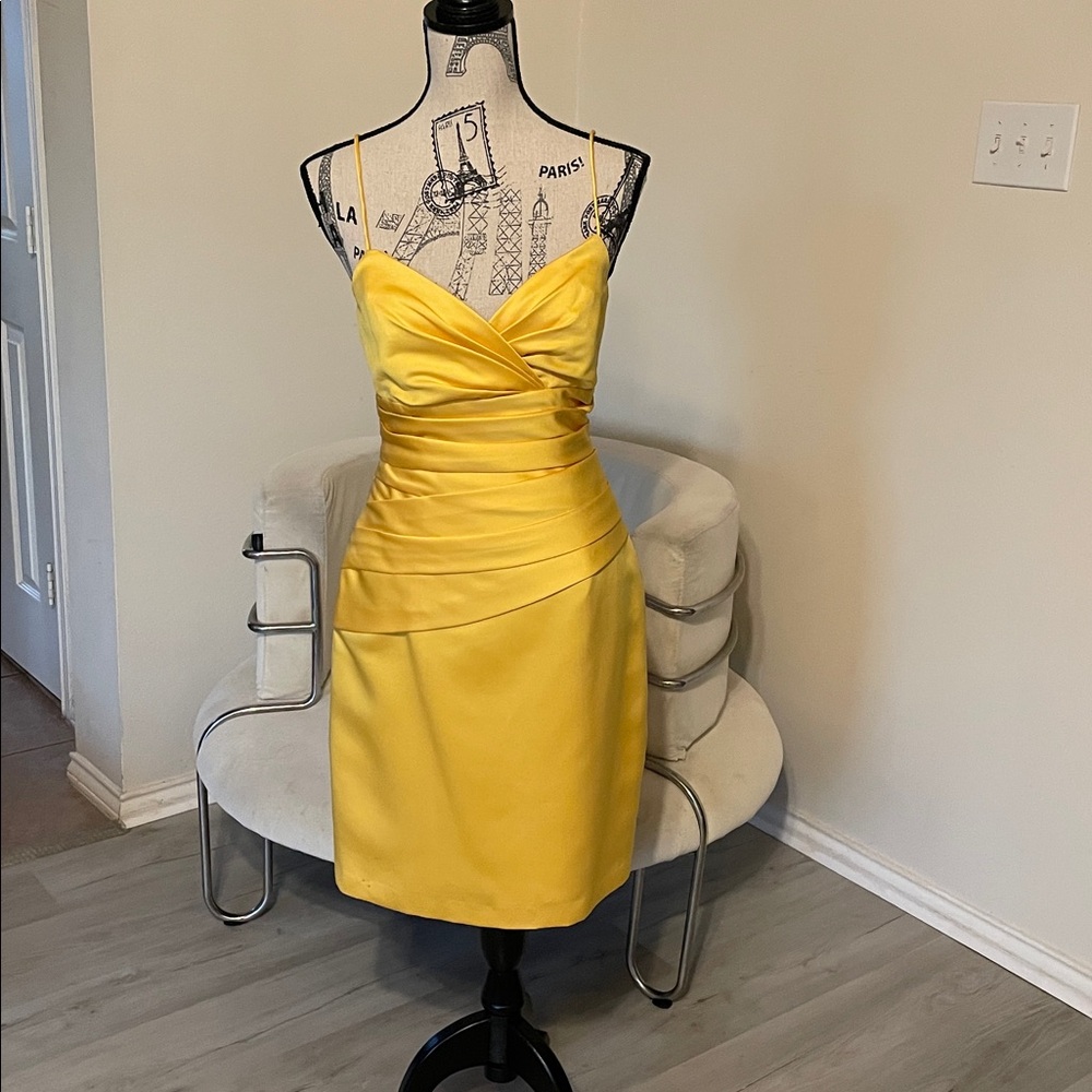 Alfred Angelo Yellow Wedding Dress